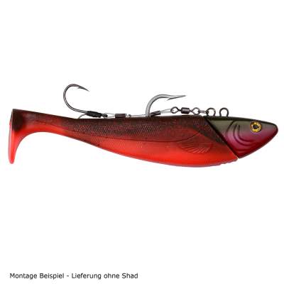 SPRO Salty Beast Mega Jig Shad Meeres Stinger Angsthaken 4/0 5,0cm 5cm - Gr.4/0 - TK74kg - 2Stück