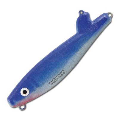 Seawaver Lures Makk Pilker Snake BS 60, - blau/silber - 60g - 1Stück