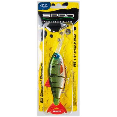 SPRO Swimbait BBZ-1 4 Crank-N-Shad Green Perch 10,16cm - Green Perch - 26g - 1Stück