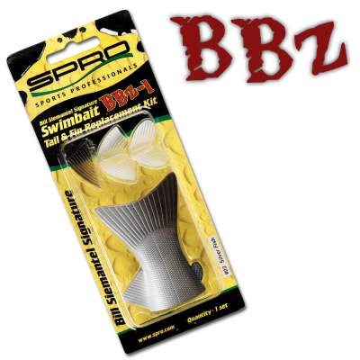 SPRO BBZ-1 Swimbait Ersatzkit für 24cm BBZ SF, - silver fish