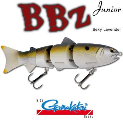 SPRO BBZ-1 6 Swimbait floating SL, - 18cm - sexy lavender - 55g - 1Stück