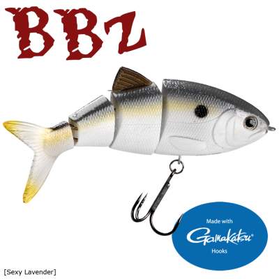 SPRO BBZ-1 4'' Shad Swimbait floating SL, - 12cm - sexy lavender - 21g - 1Stück