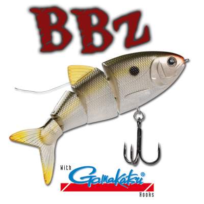 SPRO BBZ-1 4'' Shad Swimbait slow sinking NS, - 12cm - natural shad - 25g - 1Stück