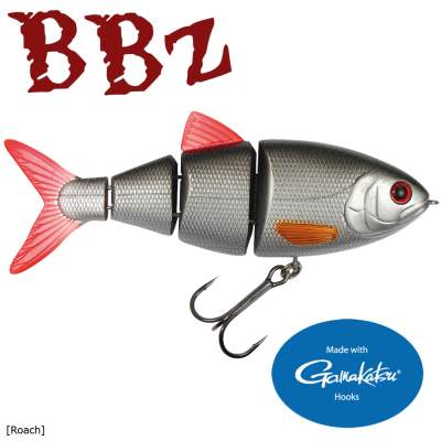 SPRO BBZ-1 4'' Shad Swimbait floating RO 12cm - Roach - 21g - 1Stück