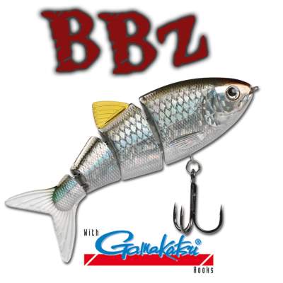 SPRO BBZ-1 4'' Shad Swimbait slow sinking Blue Back Hering, 12cm - blue back hering - 25g - 1Stück