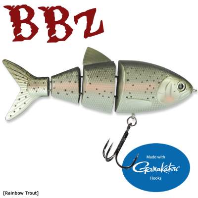 SPRO BBZ-1 4'' Shad Swimbait fast sinking Rainbow Trout 12cm - Rainbow Trout - 28g