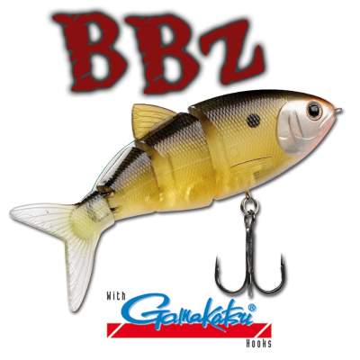 SPRO BBZ-1 4'' Shad Swimbait fast sinking DS 12cm - dirty shad - 28g - 1Stück