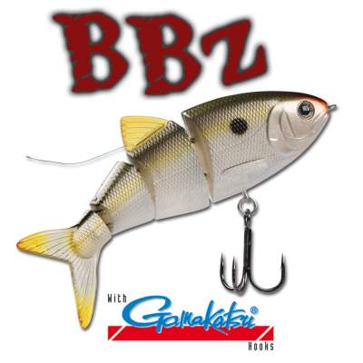 SPRO BBZ-1 4'' Shad Swimbait fast sinking NS 12cm - natural shad - 28g - 1Stück