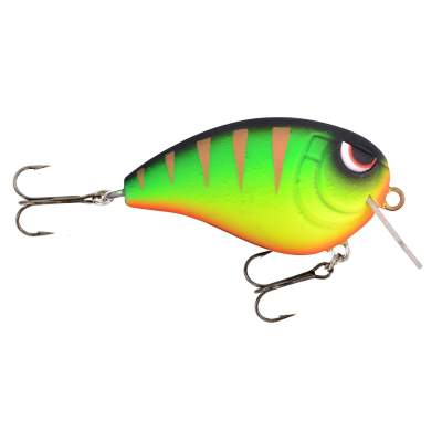 SPRO John Crews Baby Fat John 50 Crankbait Mat Firetiger 5cm - Mat Firetiger - 10,4g - 1Stück