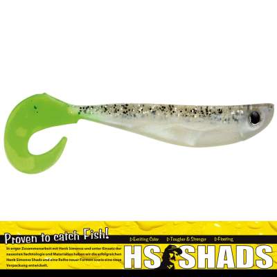 SPRO HS 710 Funky Tail 140 SP 14cm - Salt & Pepper - 3Stück