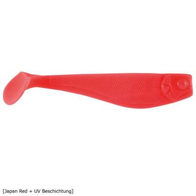 SPRO Dull Shad 22 JR, - 22cm - Japan Red + UV ink - 1Stück