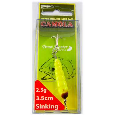 Spro Trout Master Camola Bienenmadenimitation Yellow, - 3,5cm - Yellow - 2,5g