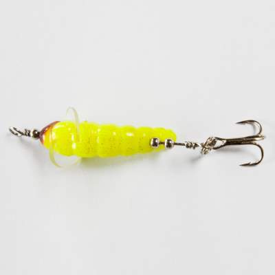 Spro Trout Master Camola Bienenmadenimitation Yellow, - 3,5cm - Yellow - 2,5g