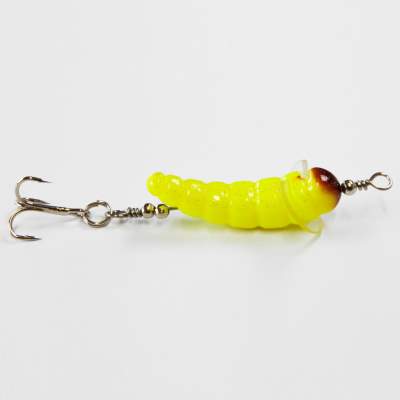 Spro Trout Master Camola Bienenmadenimitation Yellow, - 3,5cm - Yellow - 2,5g