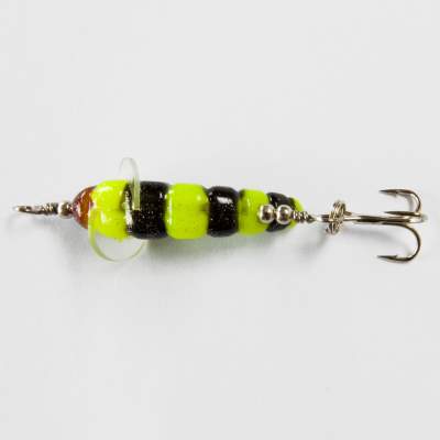 Spro Trout Master Camola Bienenmadenimitation Yellow/ Black 3,5cm - Yellow/Black - 2,5g