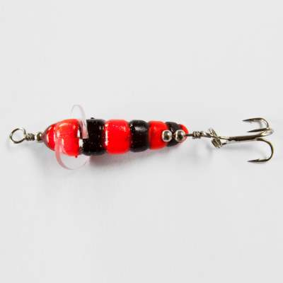 Spro Trout Master Camola Bienenmadenimitation Red/ Black, 3,5cm - Red/Black - 2,5g