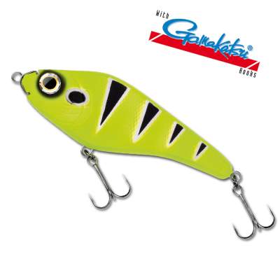 SPRO The Rapper Jerkbait 128 SSP MCT, - 12,8cm - mat chartreuse tiger - 49,6g - 1Stück