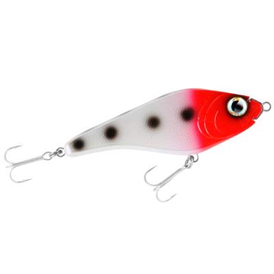 SPRO Rapper 128SS Dotted Red Head, 49,6g - 1Stück