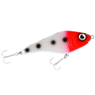 SPRO Rapper 128SS Dotted Red Head Jerkbait 49,6g - 1Stück