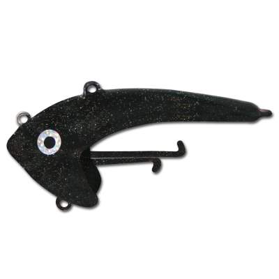 Seawaver Lures Giant Jighead SG 130 schwarz/glitter - 130g - 1Stück