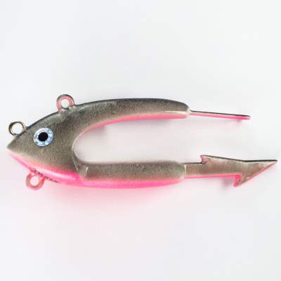 Seawaver Lures Giant Jighead Dead Bait Baithead BMP 400 Black Magic Pink - 400g - 1Stück