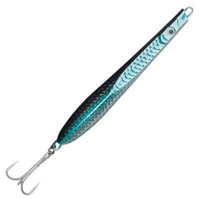 Kinetic Twister Sister - Lead Free Pilker 300g - Blue/Silver