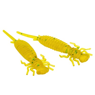 Senshu Nymph Crawler Insektenköder 5cm - Olive Green FLK - 0.89g - 8 Stück