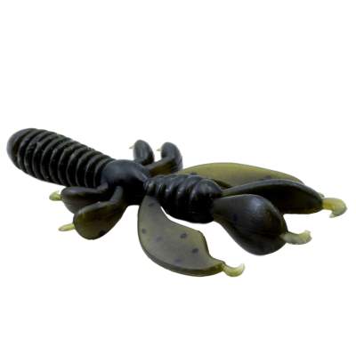 Senshu Flapping Craw Creature Bait 6.5cm - Black - 2.75g - 7 Stück