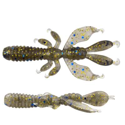 Senshu Flapping Craw, 6.5cm - Silver Bug - 2.75g - 7 Stück