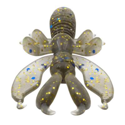 Senshu Flapping Craw Creature Bait 6.5cm - Silver Bug - 2.75g - 7 Stück