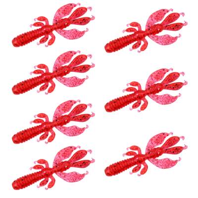 Senshu Flapping Craw Creature Bait 6.5cm - Pink - 2.75g - 7 Stück