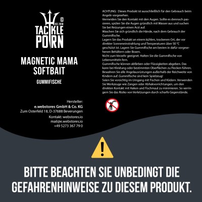 Tackle P*rn Magnetic Mama - Softbait 9.9cm - Brown Chameleon - 7g - 7 Stück