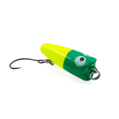 Troutlook Osamu mini Popper 2,7cm Forellenwobbler 1,5g - green lemon