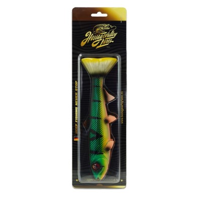 Hostagevalley Lures Hostagevalley Troubletail 26 - Gummifisch Bright Firetiger - 26cm - 179g - 1Stück