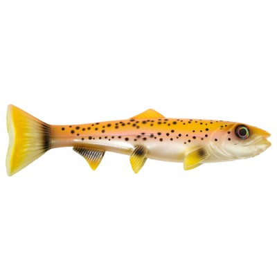 Hostagevalley Lures Hostagevalley Troubletail 26 - Gummifisch Golden Trout - 26cm - 179g - 1Stück