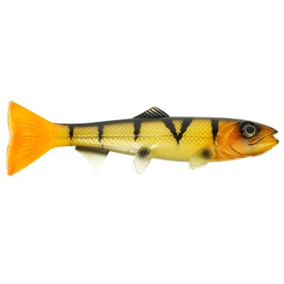 Hostagevalley Lures Hostagevalley Troubletail 18 - Gummifisch Transparent Perch - 18cm - 61g - 1Stück