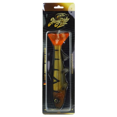 Hostagevalley Lures Hostagevalley Troubletail 18 - Gummifisch Transparent Perch - 18cm - 61g - 1Stück