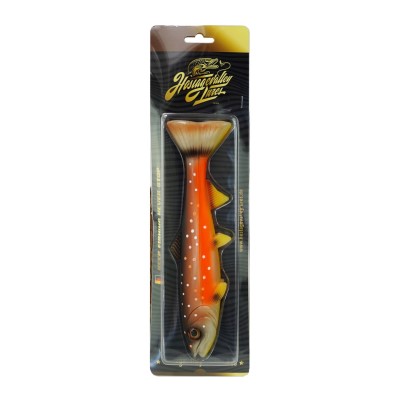 Hostagevalley Lures Hostagevalley Troubletail 26 - Gummifisch UV Saibling - 26cm - 179g - 1Stück