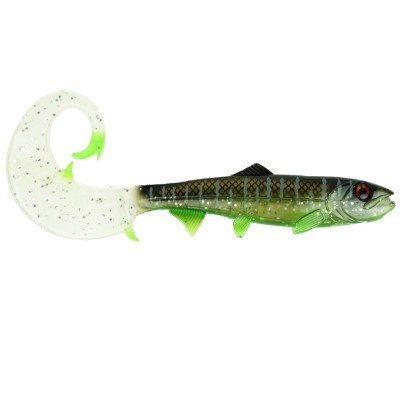Hostagevalley Lures Hostagevalley Curlytail 18 - Twister Clear Malawi - 18cm - 28g - 1Stück