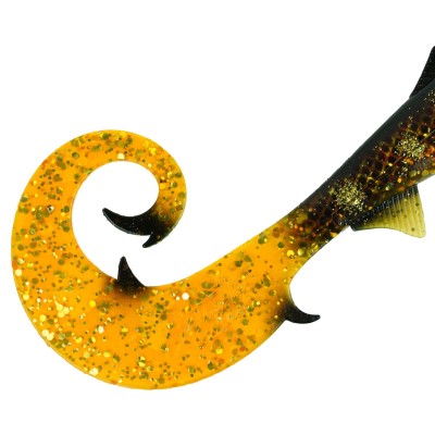 Hostagevalley Lures Hostagevalley Curlytail 18 - Twister Spotted Bullhead - 18cm - 28g - 1Stück