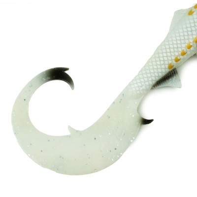 Hostagevalley Lures Hostagevalley Curlytail 24 - Twister White Pearl - 24cm - 66g - 1Stück