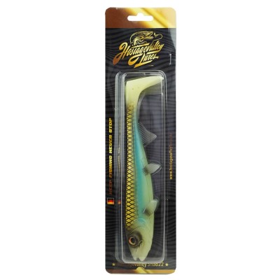 Hostagevalley Lures Hostagevalley Shad 22 - Gummifisch Gold Attack - 22cm - 90g - 1Stück