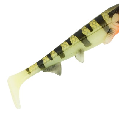 Hostagevalley Lures Hostagevalley Shad 22 - Gummifisch Red Head Perch - 22cm - 90g - 1Stück
