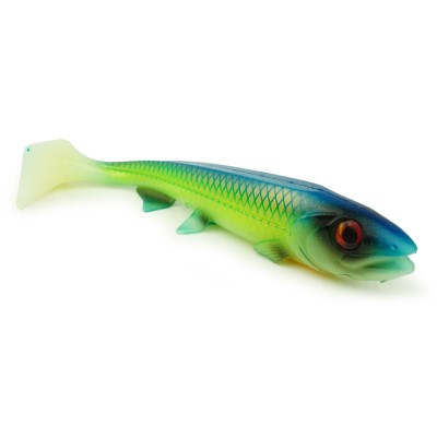 Hostagevalley Lures Hostagevalley Shad 26 - Gummifisch Green Attack UV II - 26cm - 162g - 1Stück