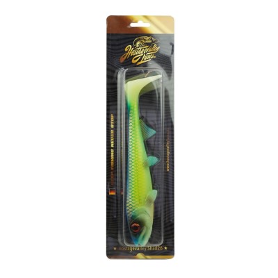 Hostagevalley Lures Hostagevalley Shad 26 - Gummifisch Green Attack UV II - 26cm - 162g - 1Stück