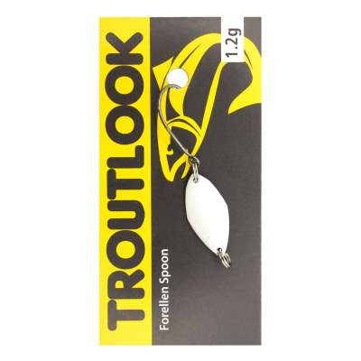 Troutlook Forellen Spoon Mosquito 2,10cm - 1,2g - Pearlwhite-Silver