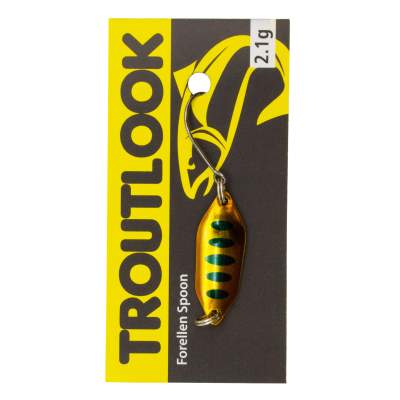 Troutlook Forellen Spoon Clash 2,60cm - 2,1g - Copper-Black-Back