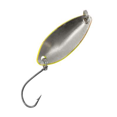 Troutlook Forellen Spoon Touch 2,90cm - 3,3g - Yellow-Orange-Silver-Glitter UV