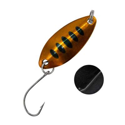 Troutlook Forellen Spoon Touch 2,90cm - 3,3g - Copper-Black-Back