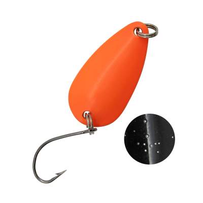 Troutlook Forellen Spoon Extasy, 3,11cm - 3,7g - Orange-Black UV